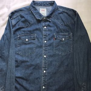 Wrangler Denim Button Down